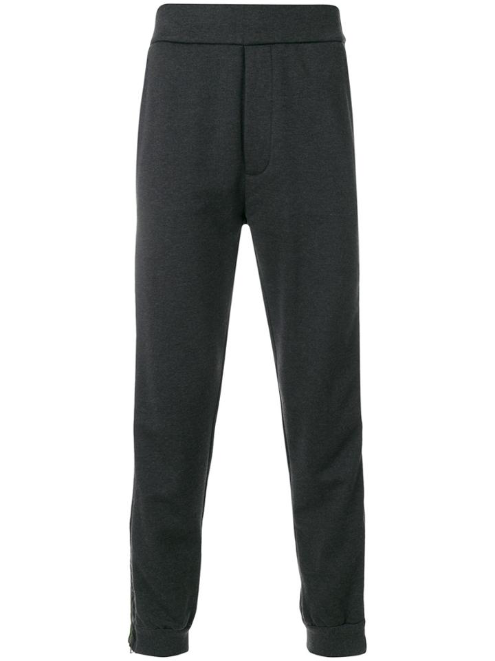 Prada Tapered Track Trousers - Grey
