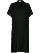 Tomas Maier Coastal Cotton House Dress - Black