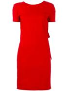 Lanvin Bow Detail At The Back Dress - Red