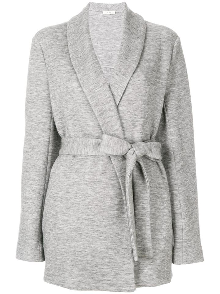 The Row Belted Jacket - Grey