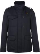 Fay High Neck Zipped Jacket