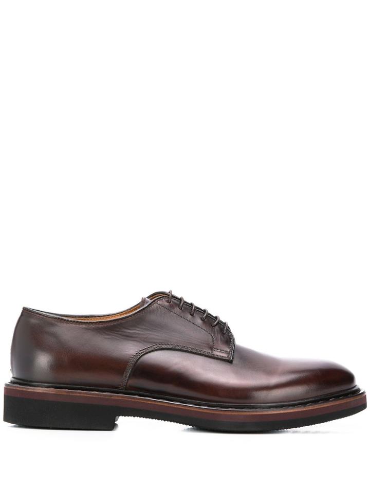 Premiata Cortina Derby Shoes - Brown