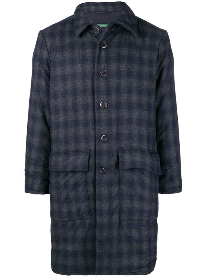 Casey Casey Dunlope Coat - Blue
