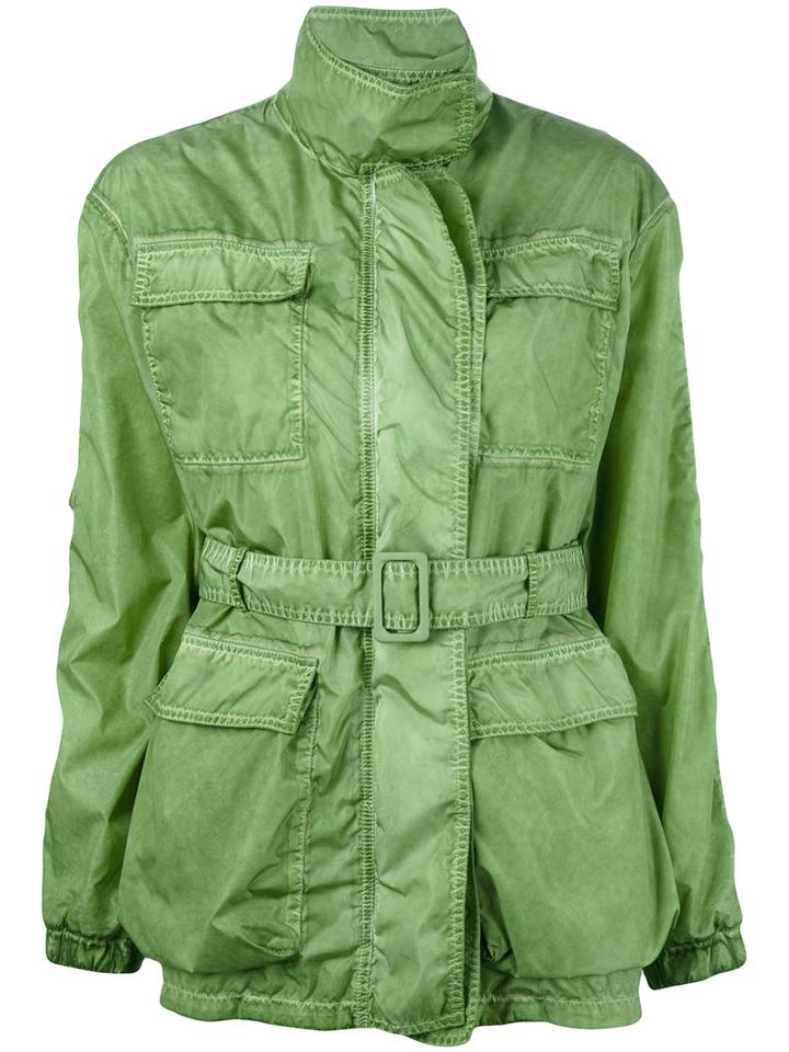 Tomas Maier - Waterproof Jacket - Women - Polyimide - 6, Green, Polyimide
