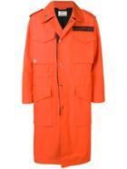Acne Studios M65 Hybrid Trench - Orange