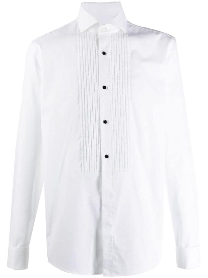 Boss Hugo Boss Formal Tuxedo Shirt - White