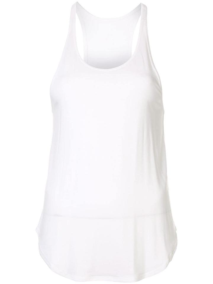 Nimble Activewear Sporty Bind Tank Top - White