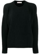 Marni Round Neck Sweater - Black