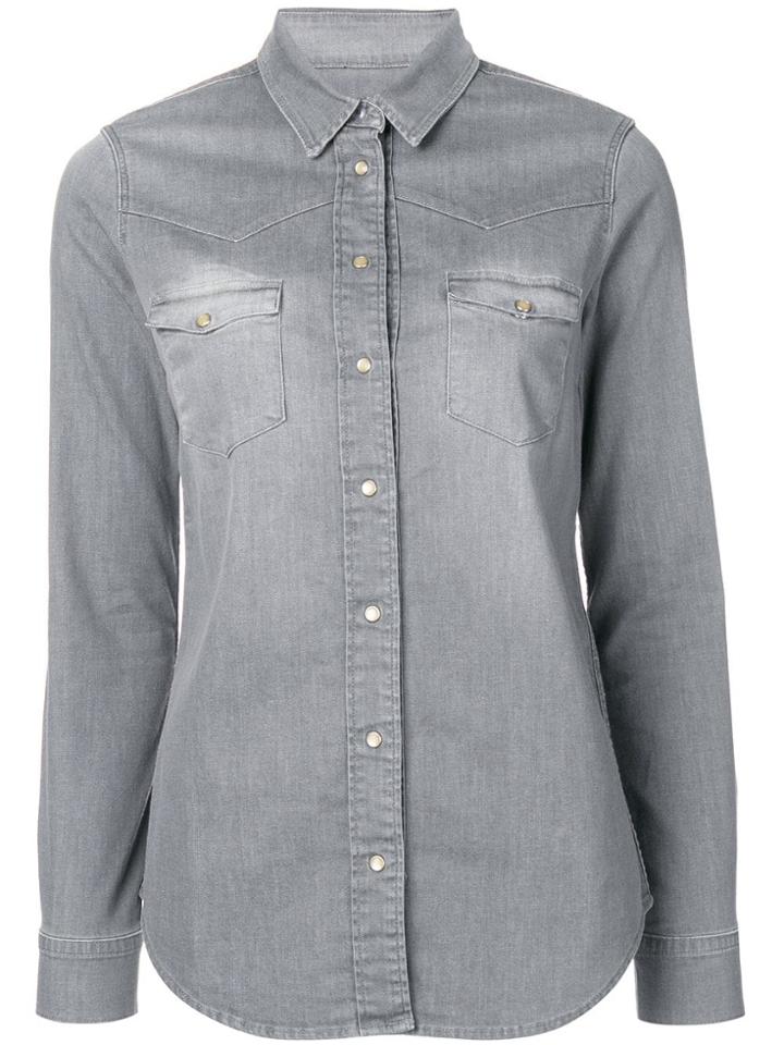 Notify Stonewashed Shirt - Grey