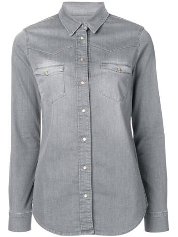 Notify Stonewashed Shirt - Grey