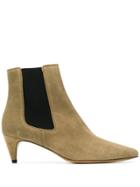 Isabel Marant Pointed Ankle Boots - Neutrals