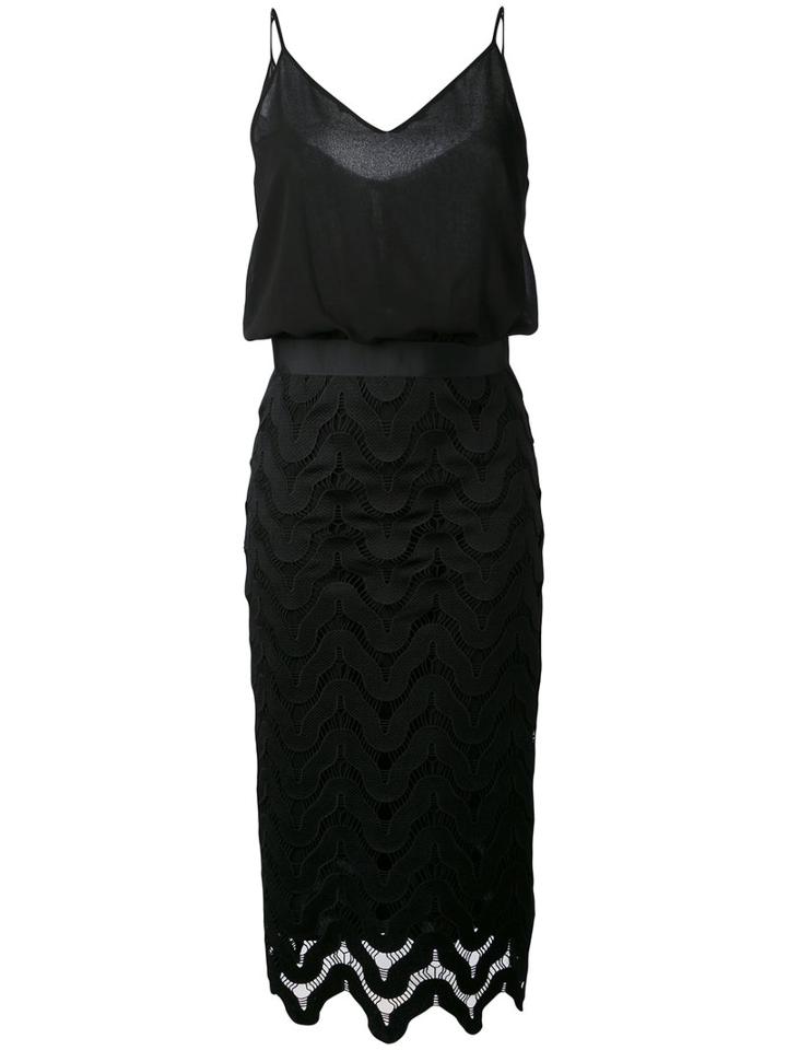 Essentiel Antwerp - Lace Dress - Women - Polyester/viscose - 36, Black, Polyester/viscose