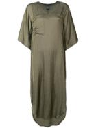 Smythe - Asymmetric Dress - Women - Polyester - M, Green, Polyester