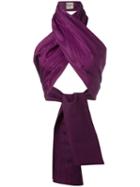 Krizia Vintage Wrap Scarf Top, Women's, Size: 44, Pink/purple