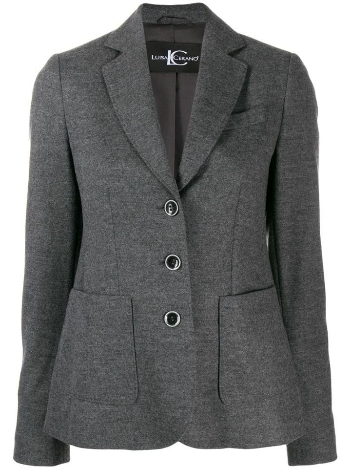Luisa Cerano Casual Blazer - Grey