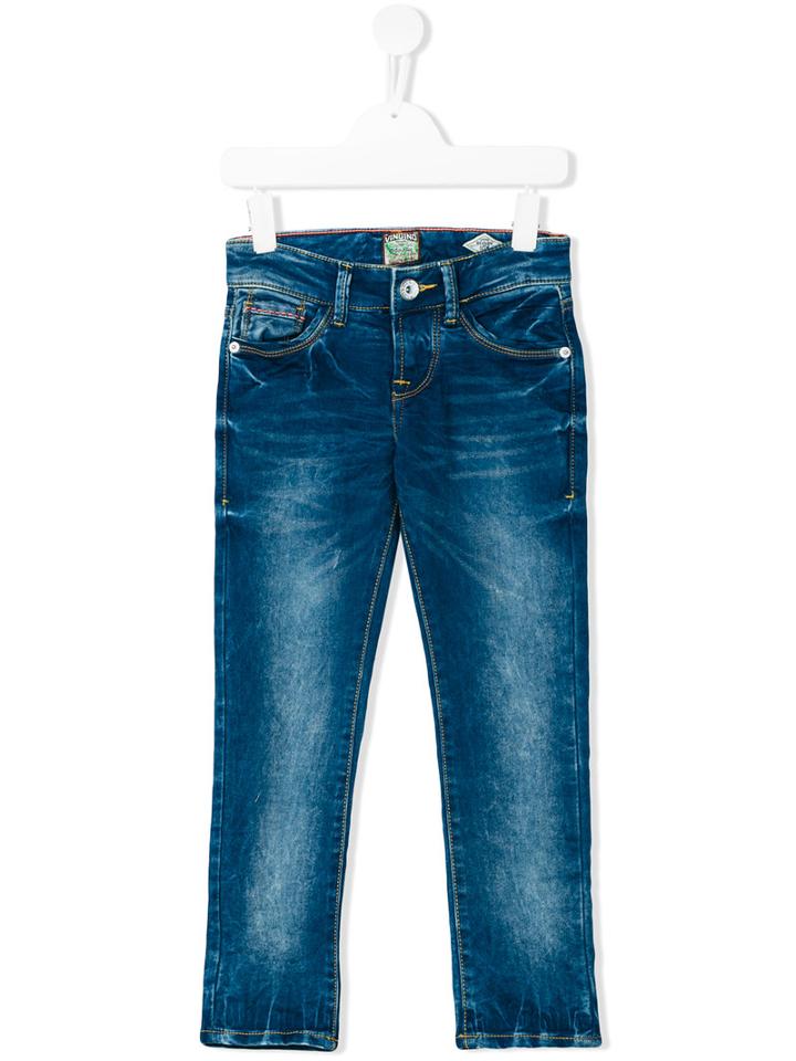 Vingino - Slim Fit Jeans - Kids - Cotton/polyester/spandex/elastane - 4 Yrs, Blue