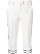 Ermanno Scervino Stripe Trim Trousers - White