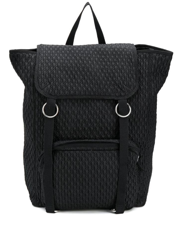 Eastpak Textured Back Pack - Black