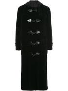 Comme Des Garçons Vintage Hooded Duffle Coat - Black