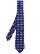 Fefè Elephants Pattern Tie - Blue