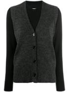 Mm6 Maison Margiela Layered Vest Jumper - Black