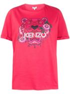 Kenzo Tiger Printed T-shirt - Pink