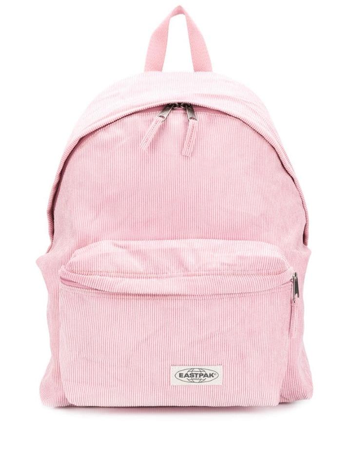 Eastpak Corduroy Logo Backpack - Pink