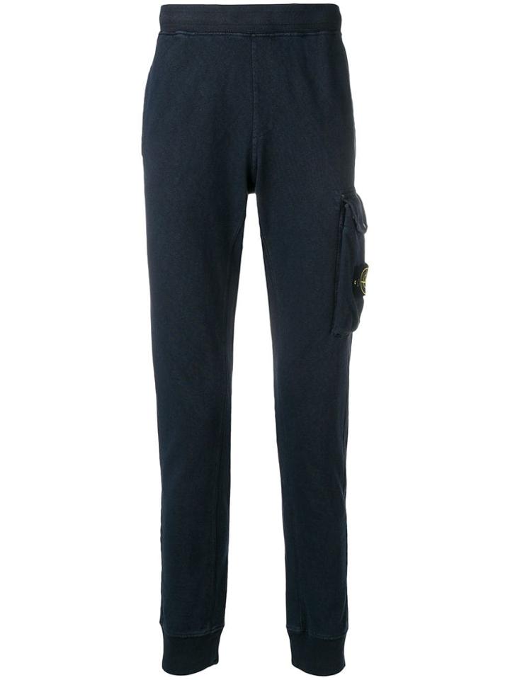 Stone Island Basic Track Trousers - Blue