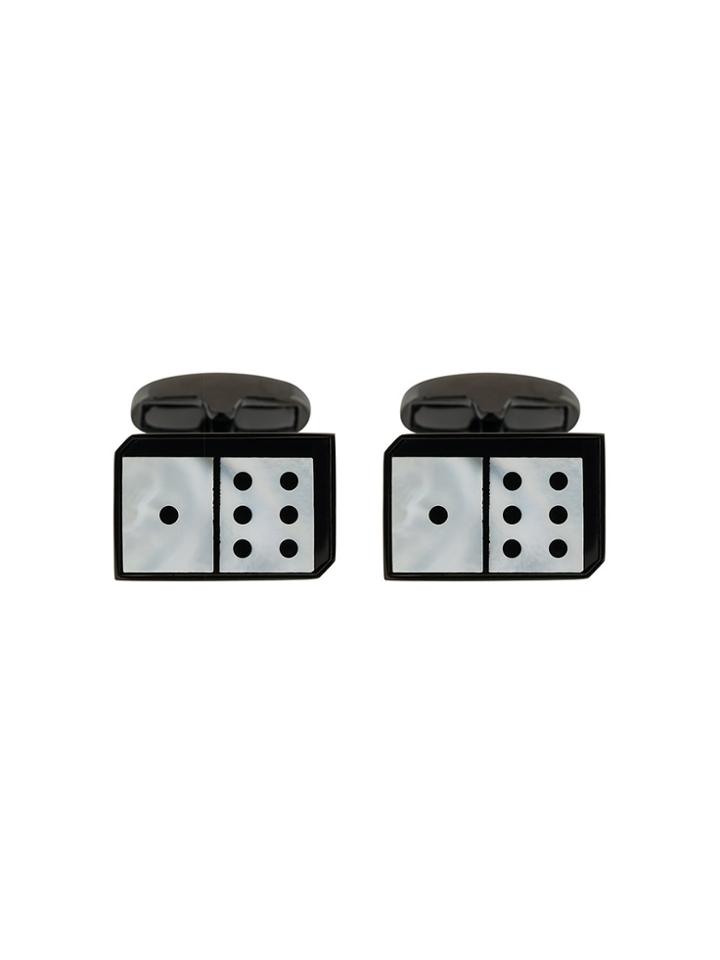 Paul Smith Domino Cufflinks - Black