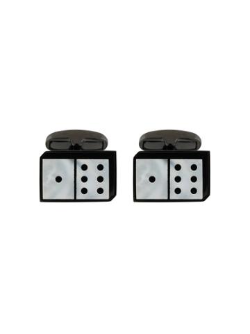 Paul Smith Domino Cufflinks - Black