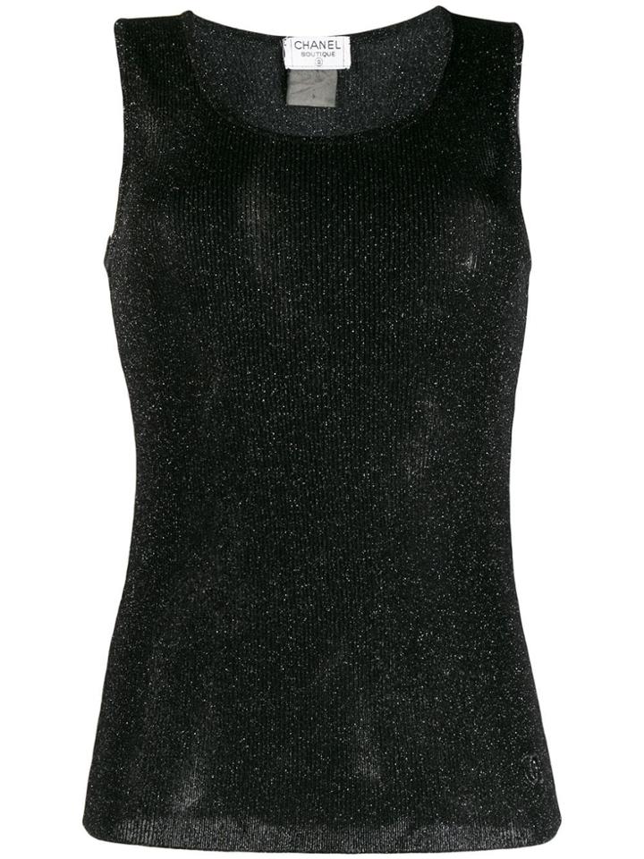 Chanel Pre-owned 1990's Chanel Top - Black