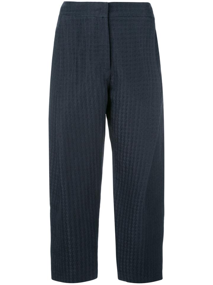 Armani Collezioni Cropped Pants - Blue
