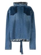 Litkovskaya Roll Neck Reverse Jacket - Blue