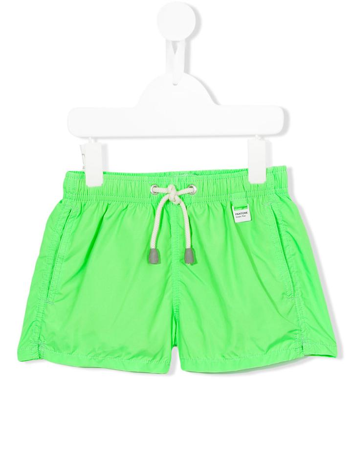 Mc2 Saint Barth Kids - Swim Shorts - Kids - Polyamide/spandex/elastane - 2 Yrs, Green