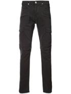 Hudson Cargo Denim Jeans - Black