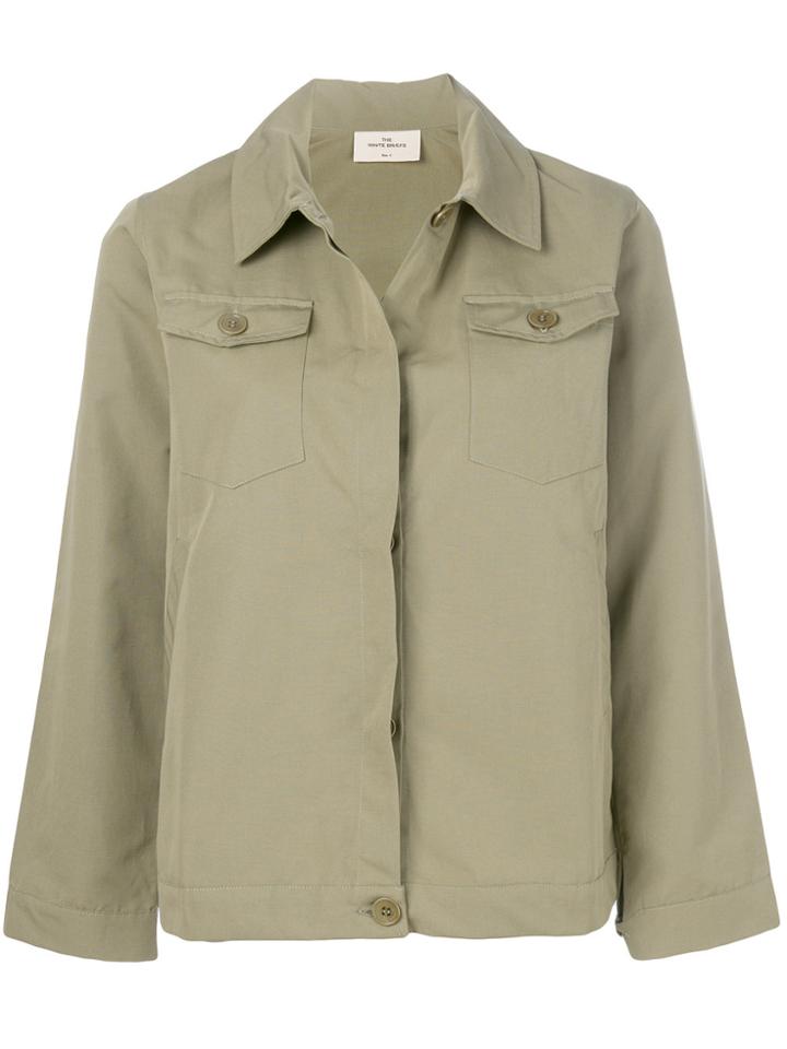 The White Briefs Sindra Safari Jacket - Green