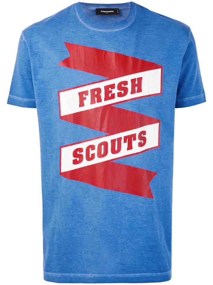Dsquared2 Fresh Scouts T-shirt - Blue