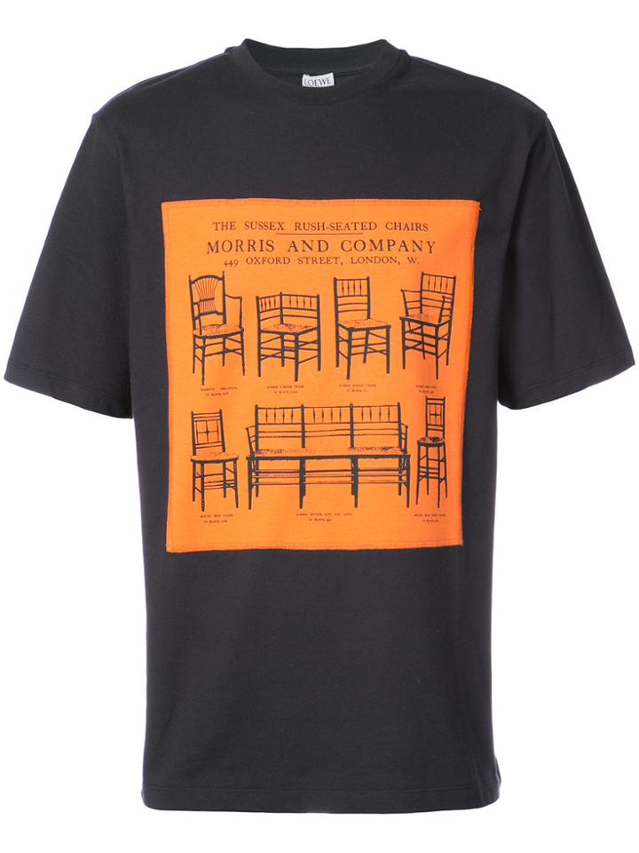 Loewe Loewe & Co Print T-shirt - Black