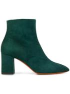 Santoni Zipped Fitted Boots - Green