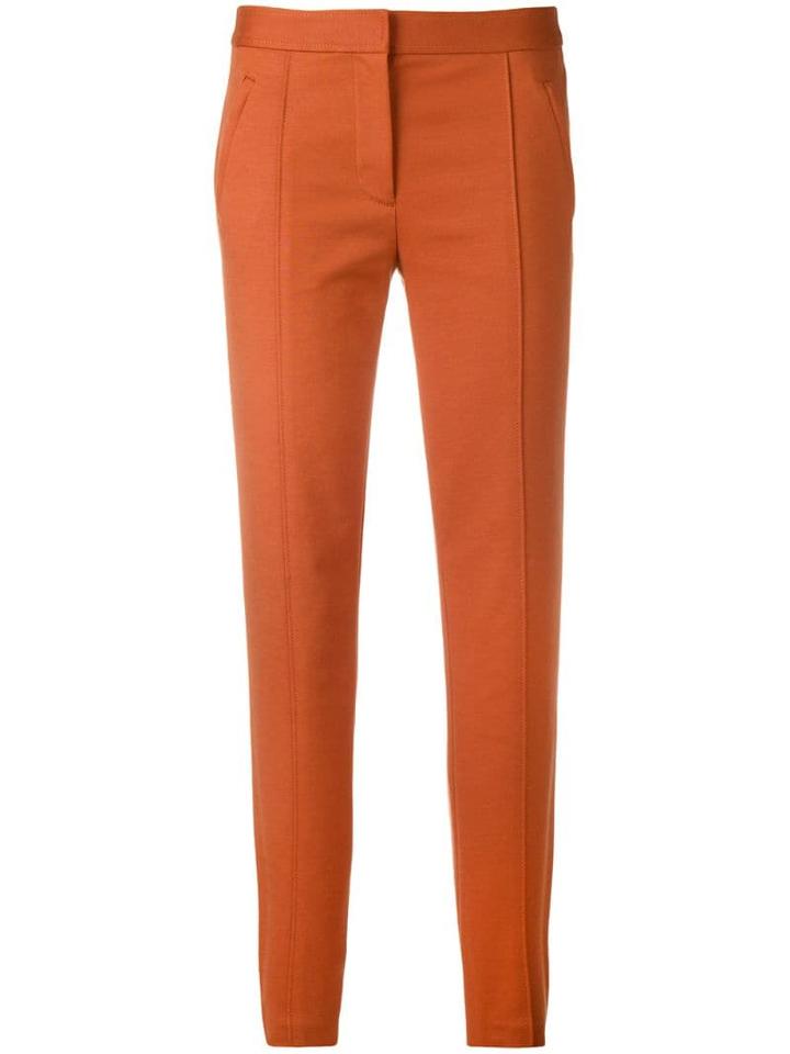 Tory Burch Slim Fit Trousers - Yellow