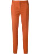 Tory Burch Slim Fit Trousers - Yellow