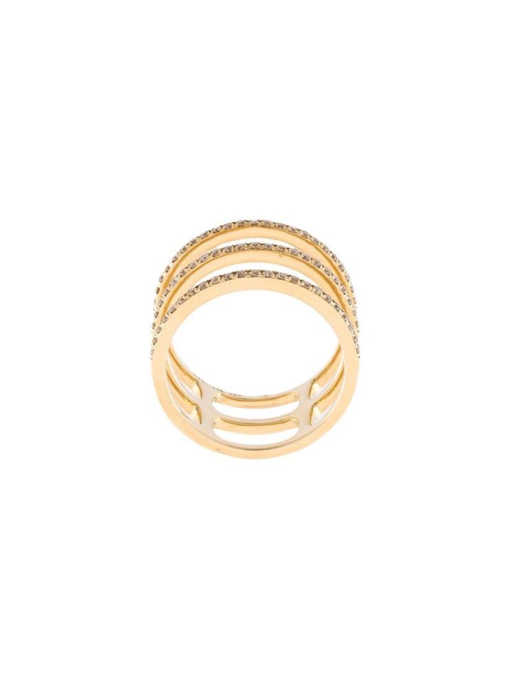 Ef Collection Triple Spiral Ring