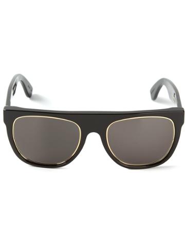 Retrosuperfuture 'flat Top Impero' Sunglasses - Black
