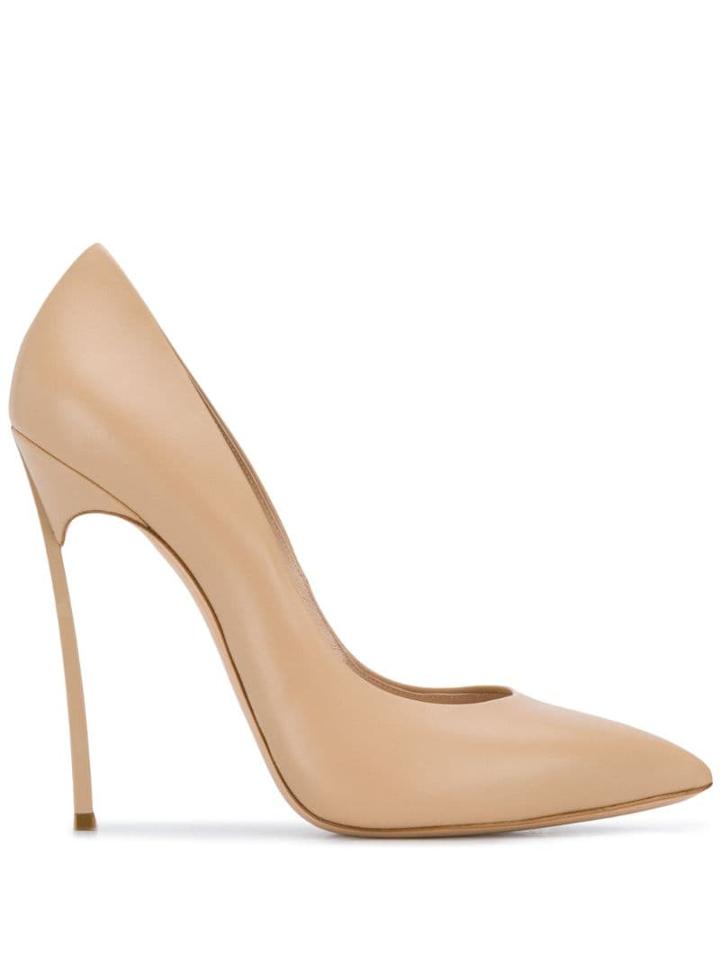 Casadei Pointed Stiletto Pumped - Neutrals