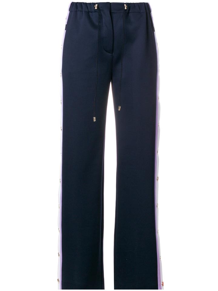 Versace Side Stripe Trousers - Blue