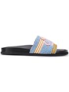 Bally Pool Slides - Blue