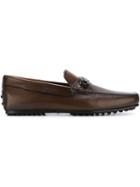 Tod S Gommino Driving Shoes, Men's, Size: 7.5, Brown, Leather/rubber