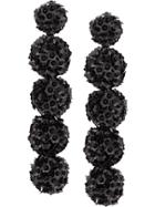 Sachin & Babi Fleur Bouquet Earrings - Black