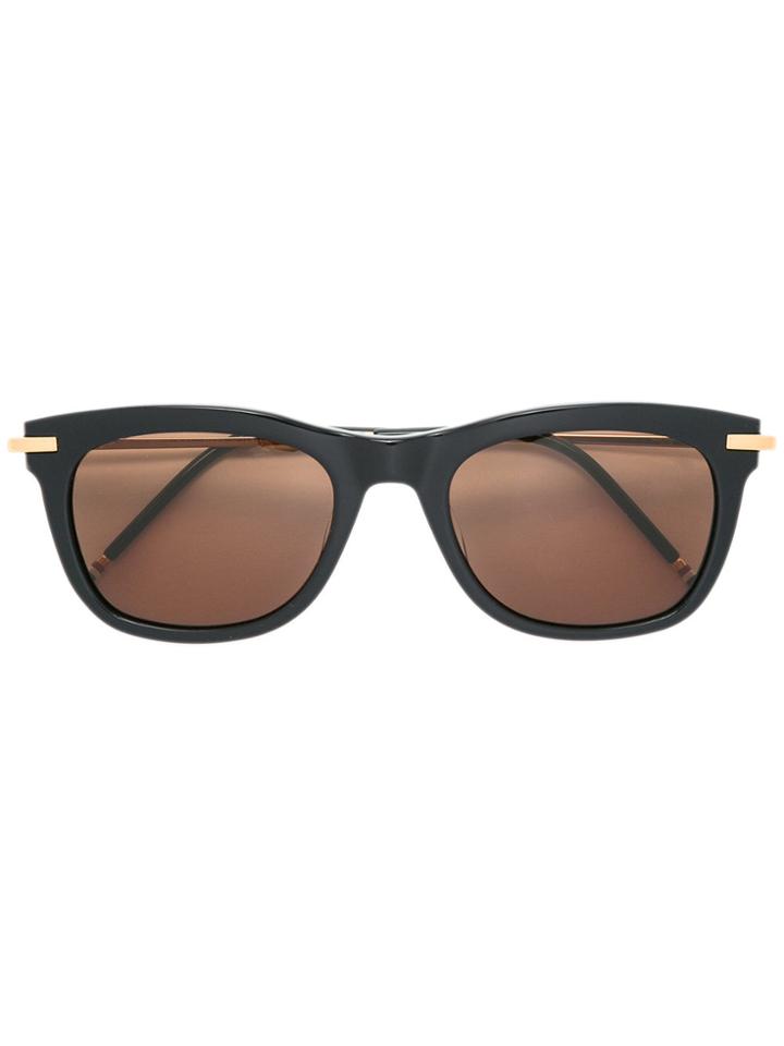 Thom Browne Eyewear Square Shaped Sunglasses - Blue