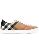 Burberry House Check Sneakers - Yellow